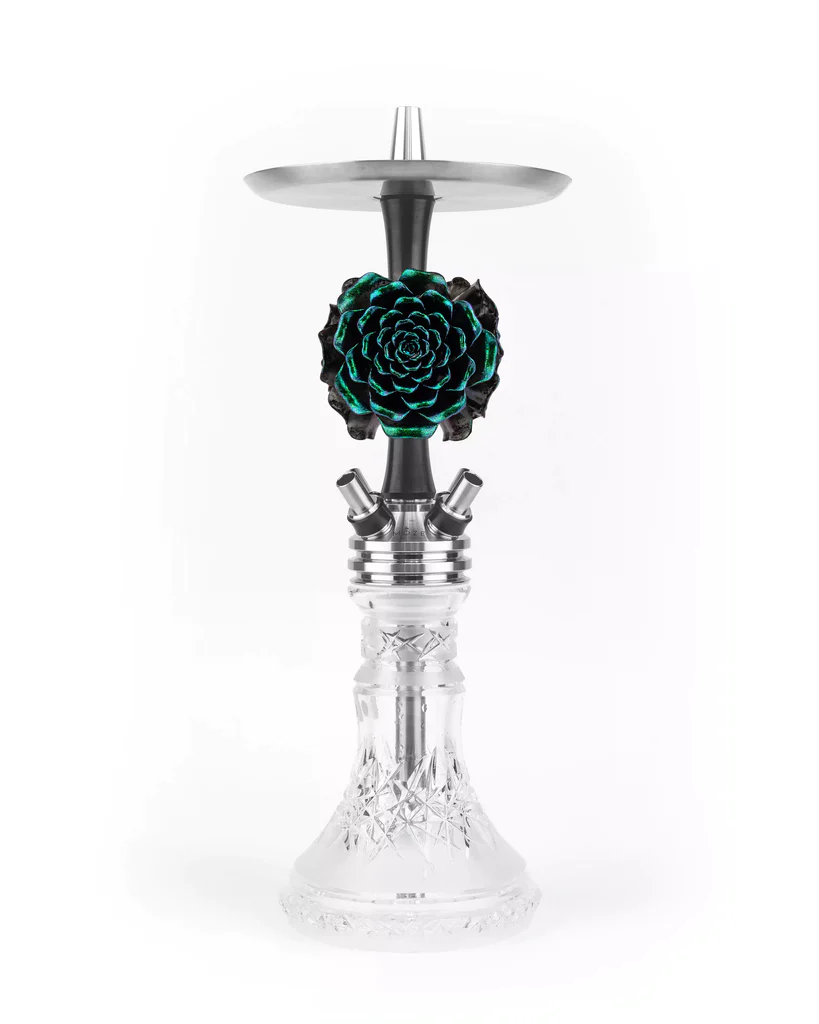 Hydro Smoke Rose Shisha Sleeve Grün Twisted Moze Varity