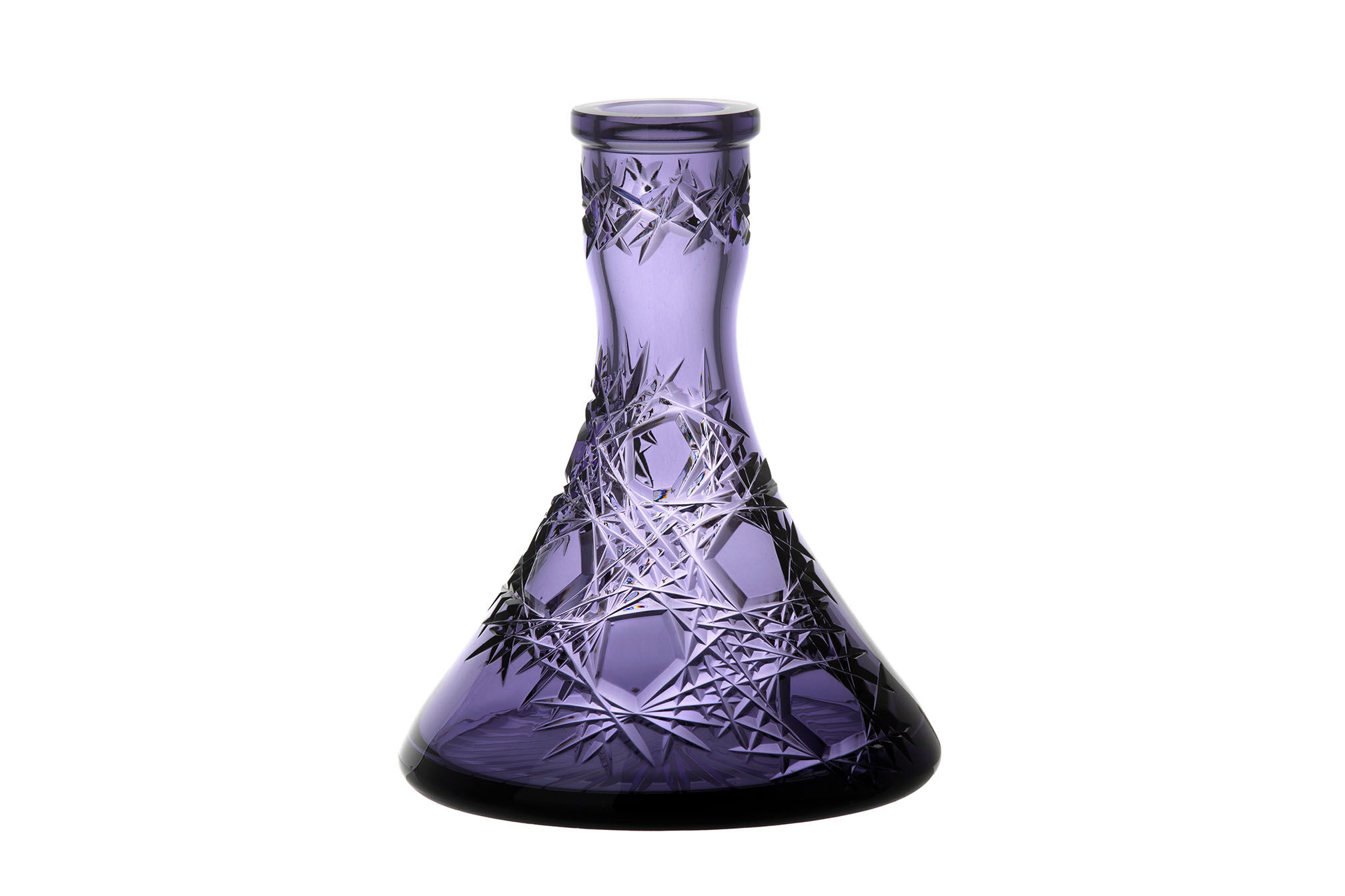 Caesar Crystal Bowl Frost Lila