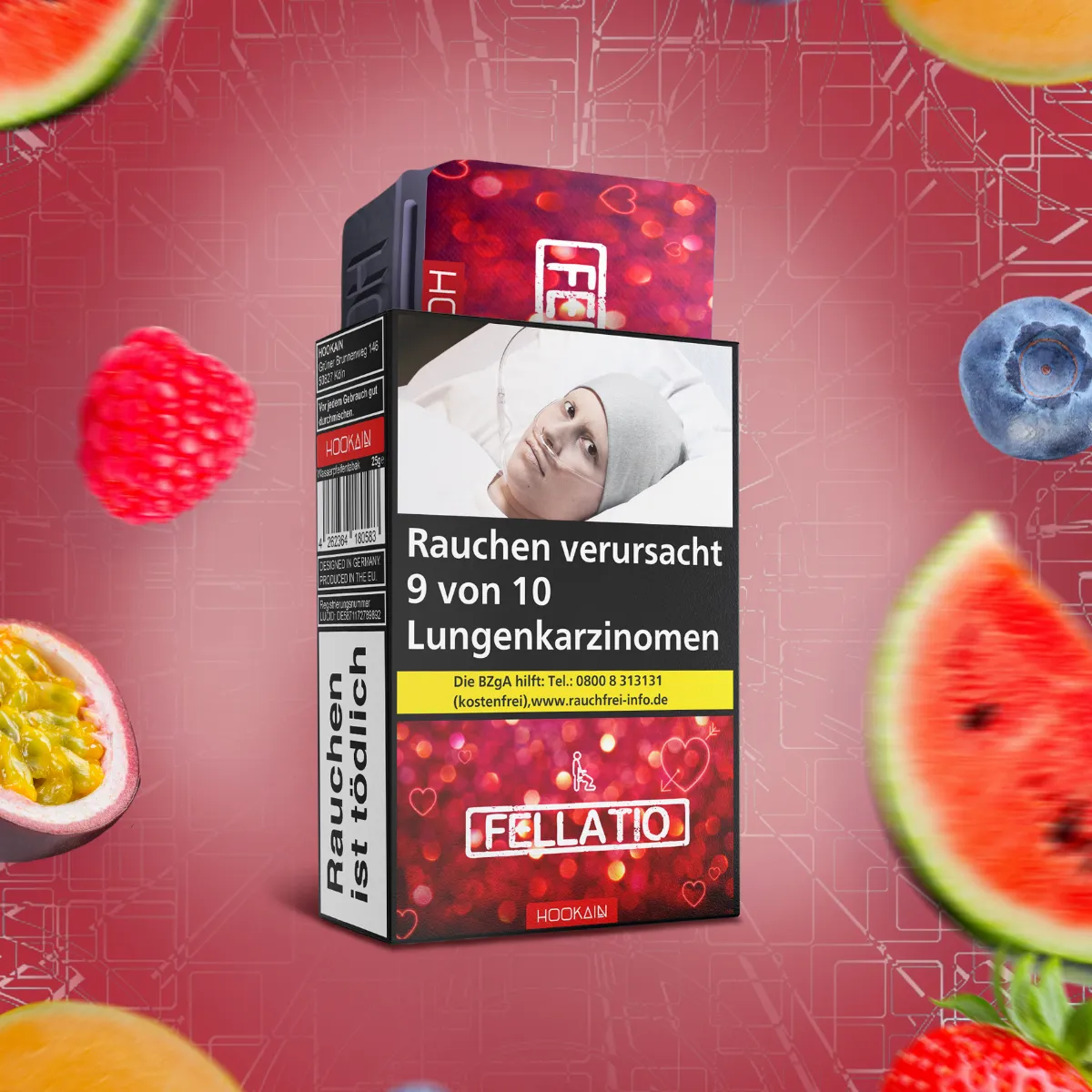 Hookain Tabak 25g Fellatio Hookain Tabak 25g