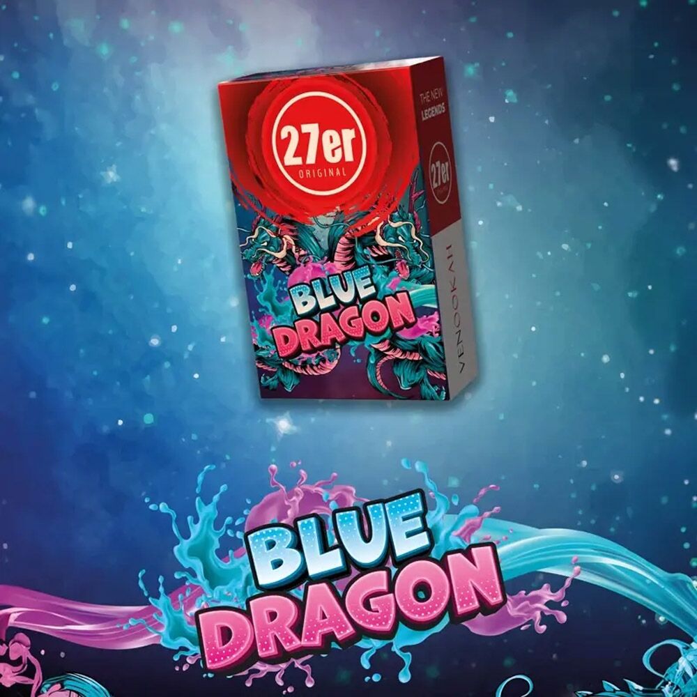 27er Tabak 25g Blue Dragon