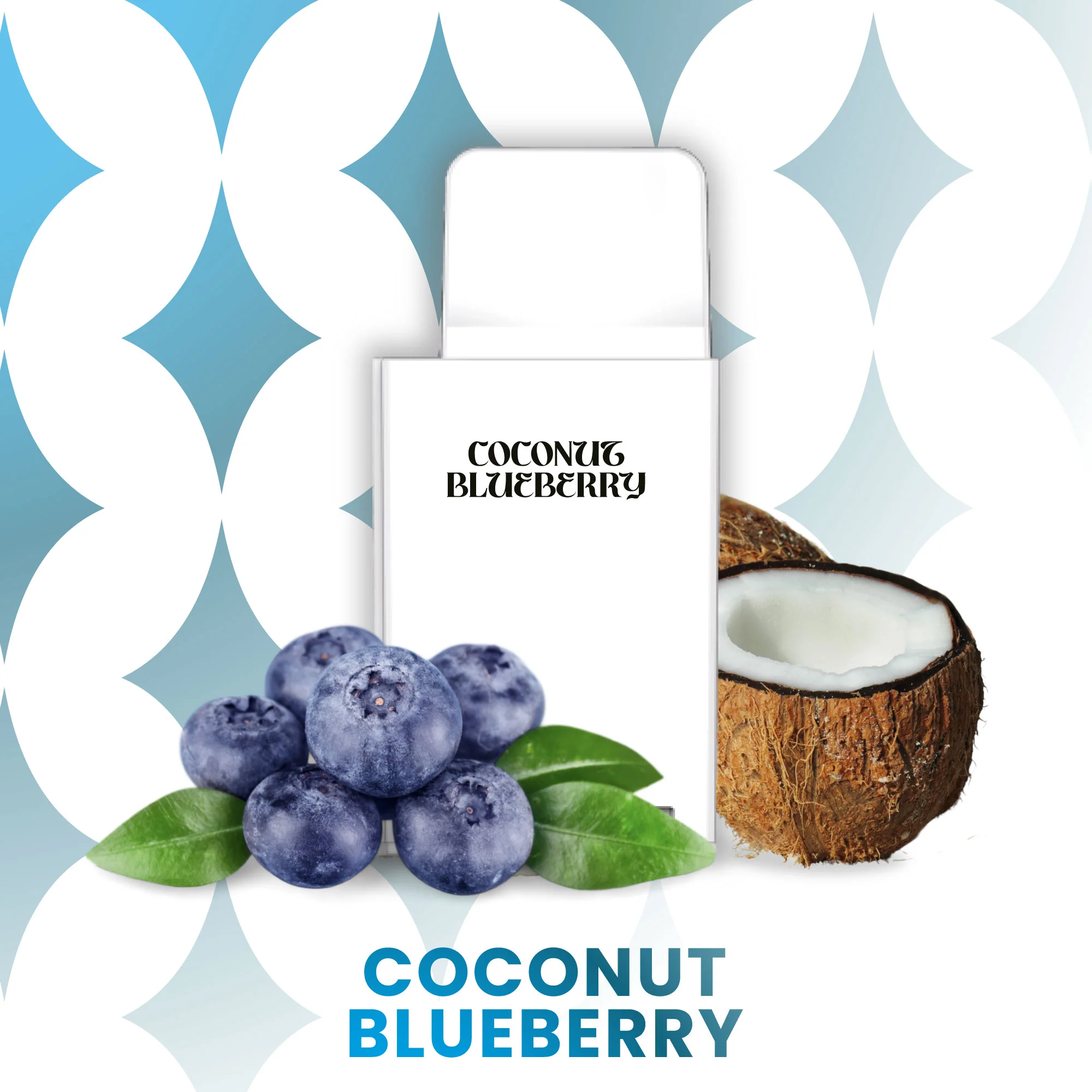 La Fume Cuatro Pods Coconut Blueberry La Fume Cuatro Pods Coconut Blueberry
