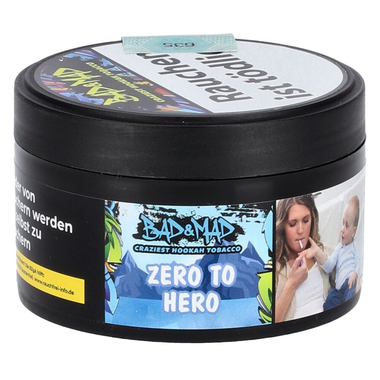 Mad & Bad Tabak 25g Zero to Hero Mad & Bad Tabak 25g