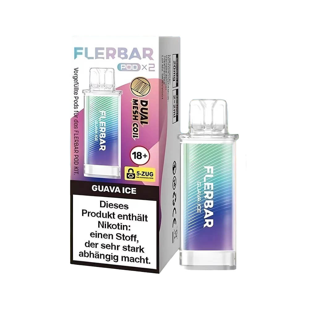 Flerbar Pods 20mg Guave Ice
