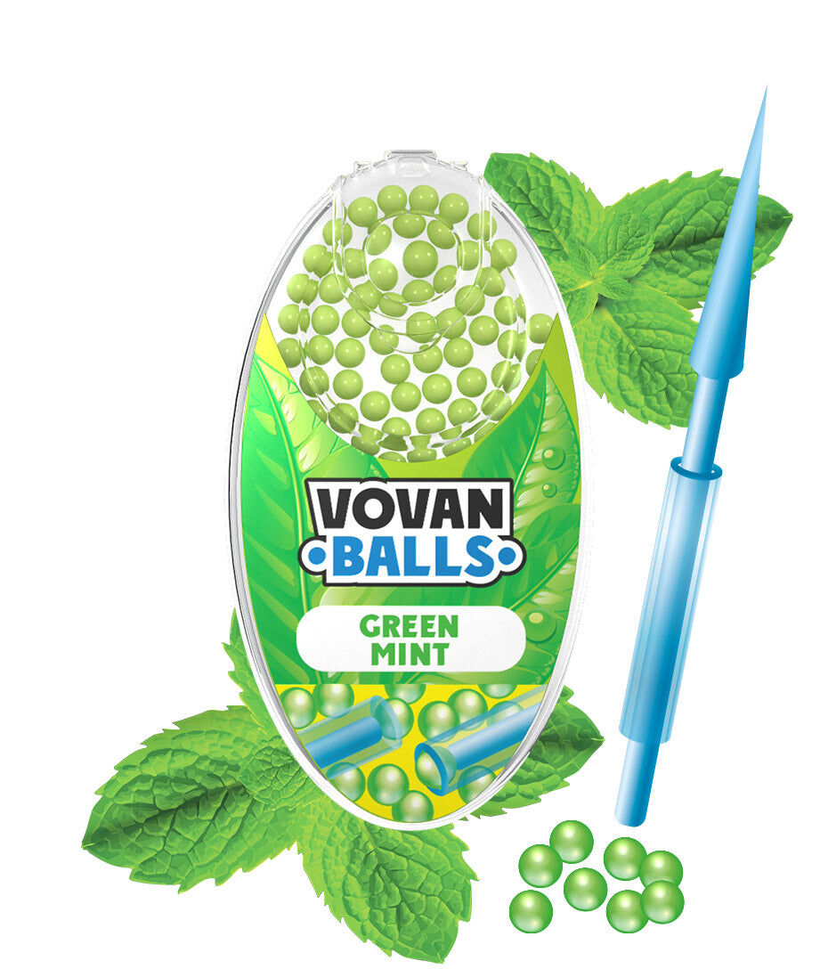 VoVan Aromaballs 100Stück Green Mint