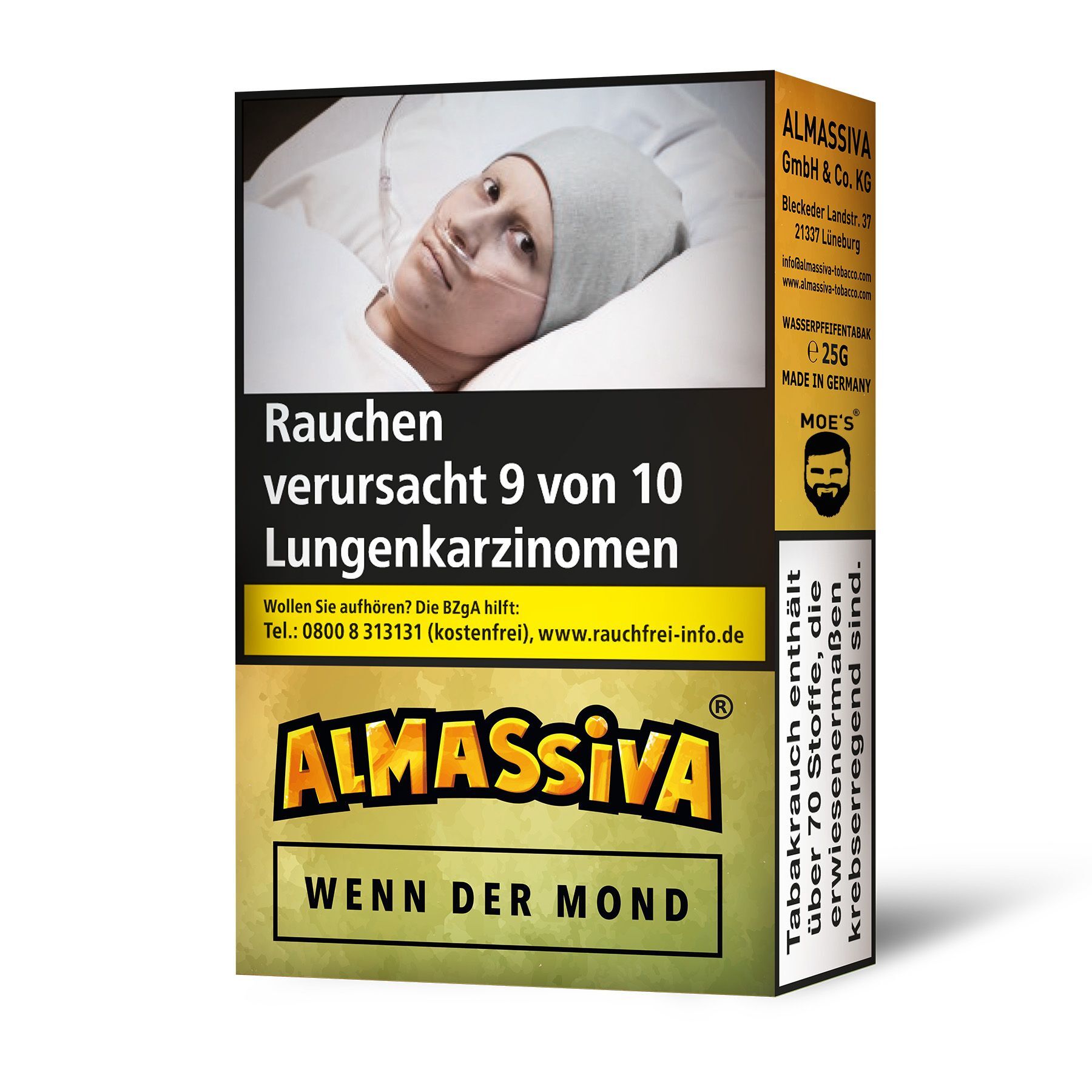 Al Massiva Tobacco 25g Wenn der Mond Al Massiva Tobacco 25g Wenn der Mond