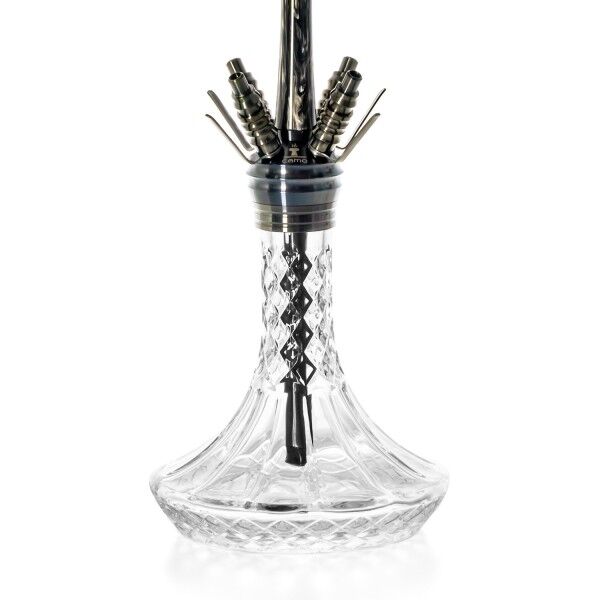 Camo Shisha CM Big SS Black Dignity Transparent