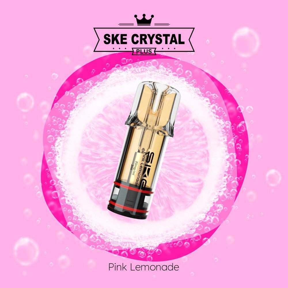 Crystal SKE Plus Pods Pink Lemonade
