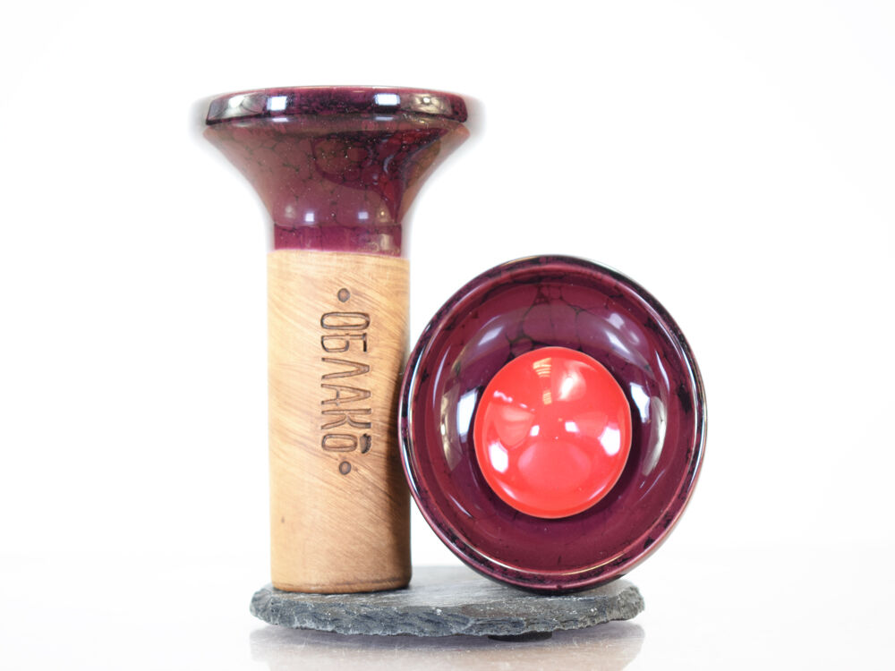 Oblako Phunnel M Flow Red on Wine Black Oblako Phunnel M Flow Red on Wine Black