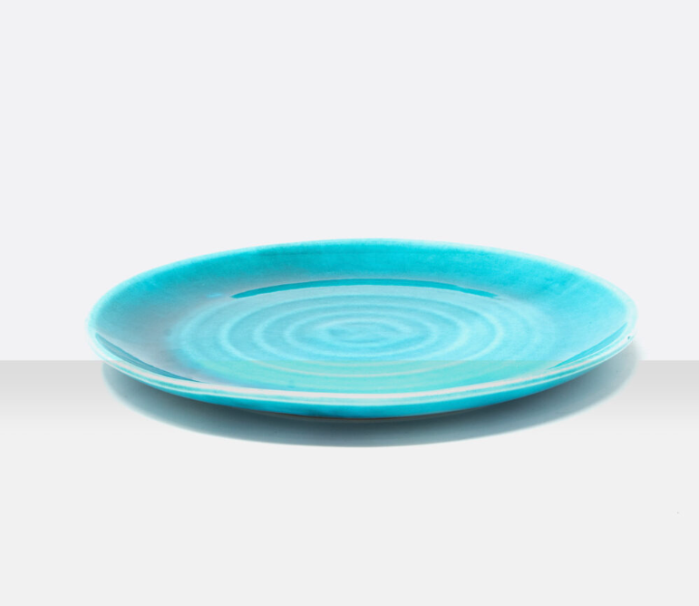 Brüstuck Steingut Teller Snack Sapphire