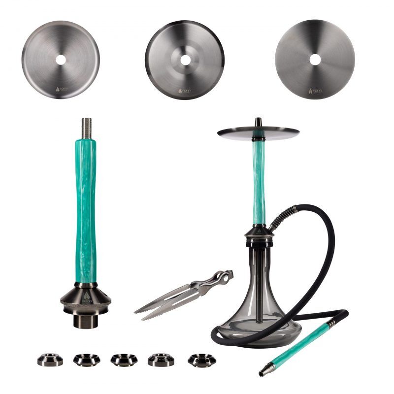 Adina Hookah Motion Shiny Mint Black