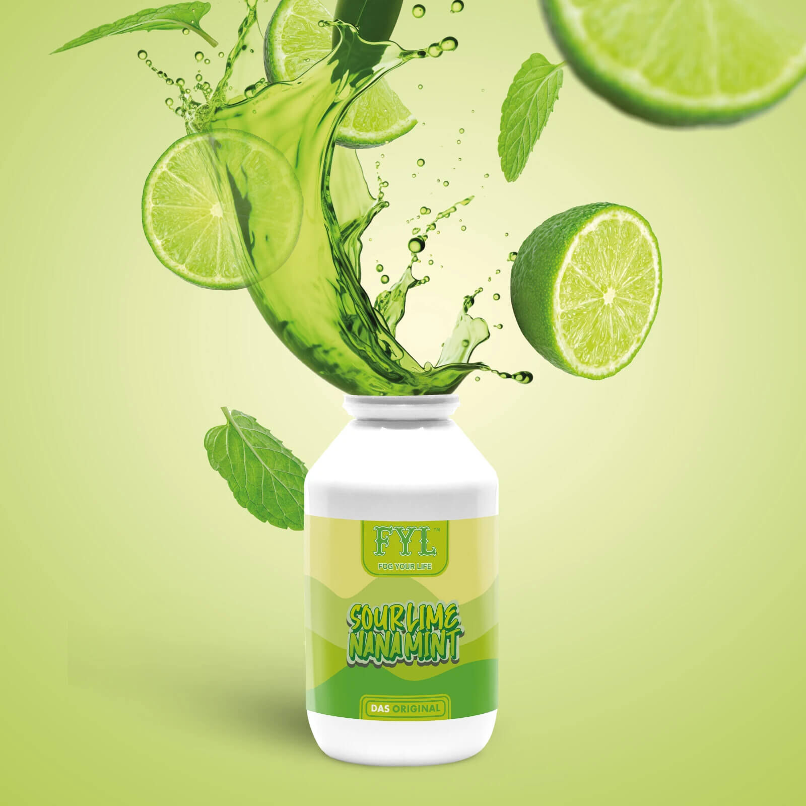 Fog Your Life 25ml Sour Lime Nana Mint