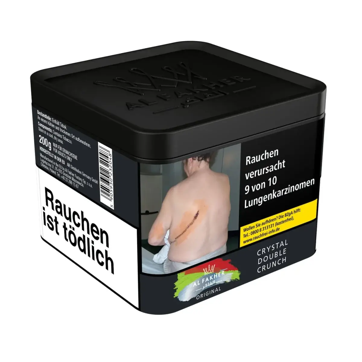 Al Fakher Tabak 200g Crystal Double Crunch Al Fakher Tabak 200g Crystal Double Crunch