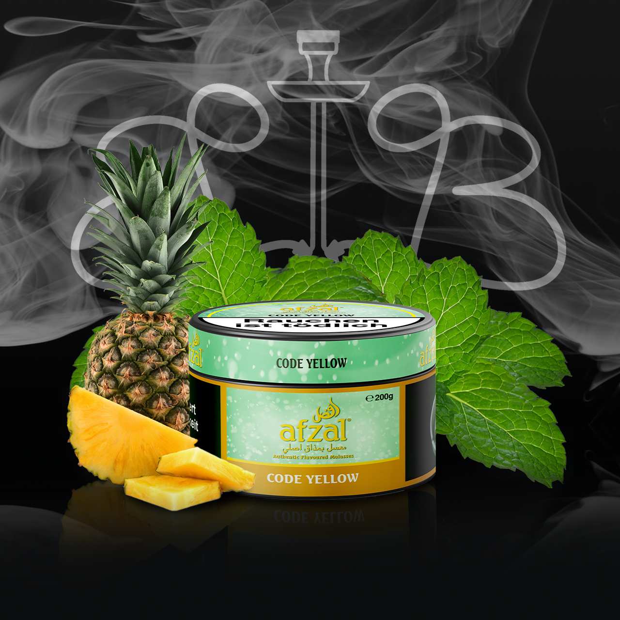 Afzal Tabak 20g Code Yellow