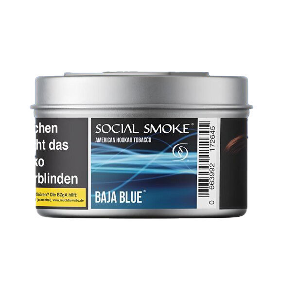 Social Smoke Tabak 200g Baja Blue