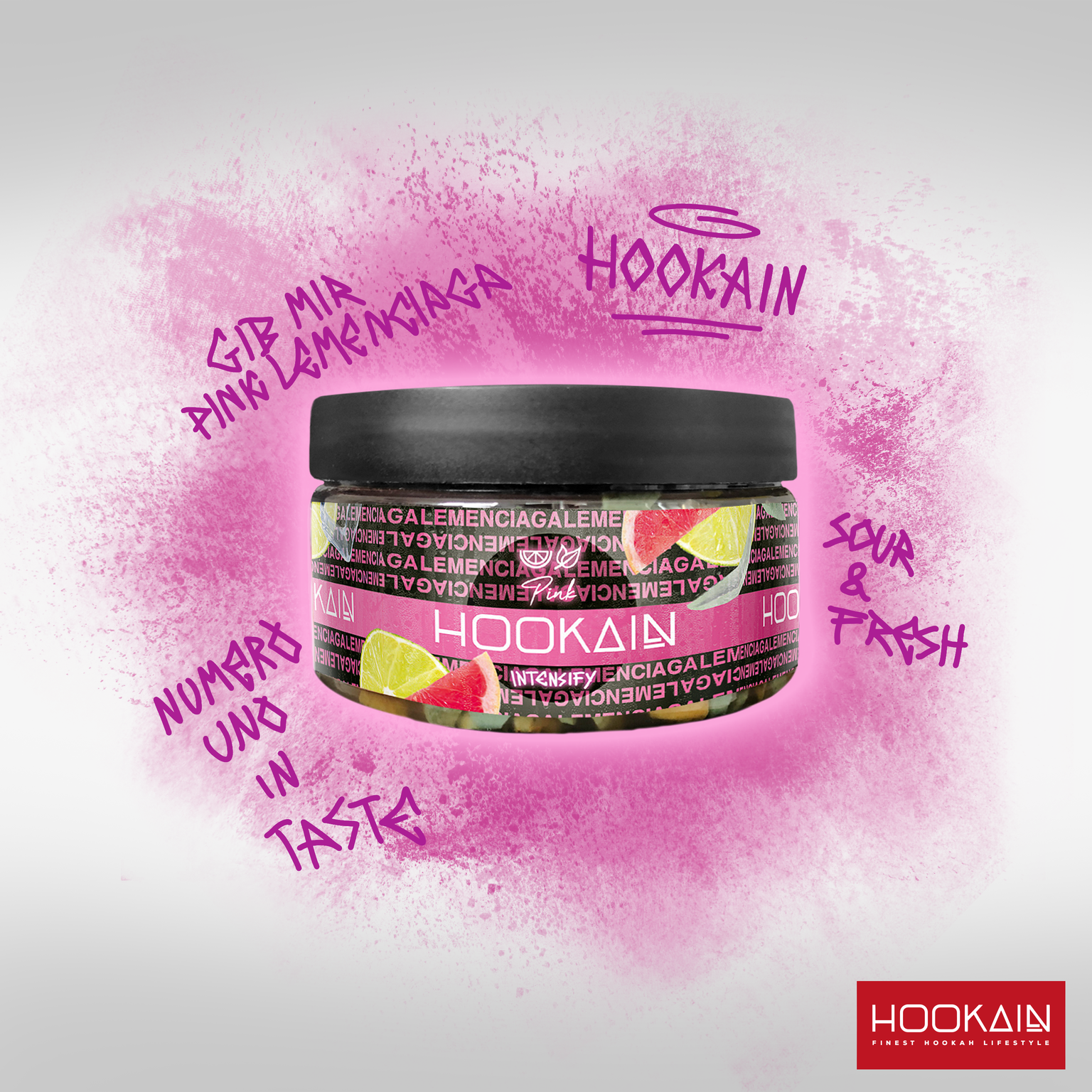 Hookain Stones Pink Lemenciaga 100g