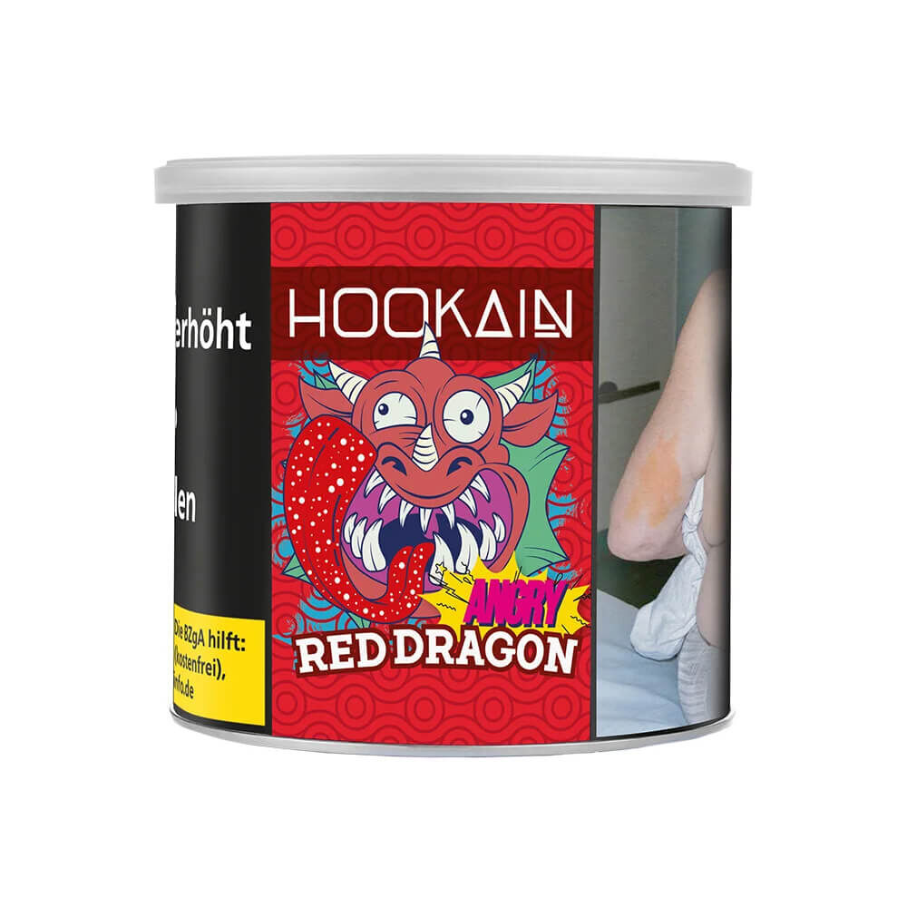 Hookain Tabak 200g Angry Red Dragon