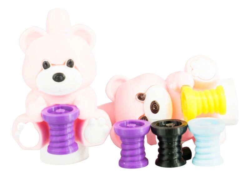 Hookain 3D Mouthpiece Bär mir kopf