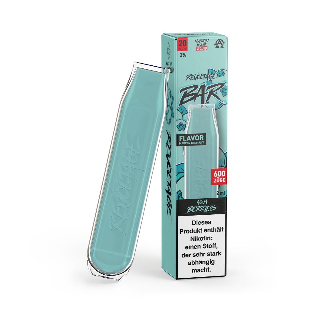 Revoltage Einweg Vape mit Nikotine Aqua Berries Revoltage Einweg Vape mit Nikotine Aqua Berries