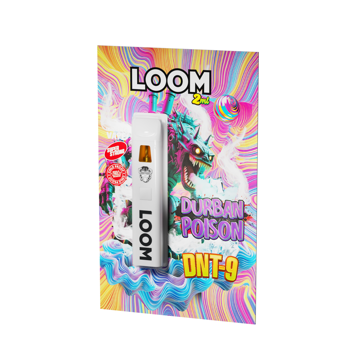 Loom DNT-9 Vape Pen 2ml Durban Poison