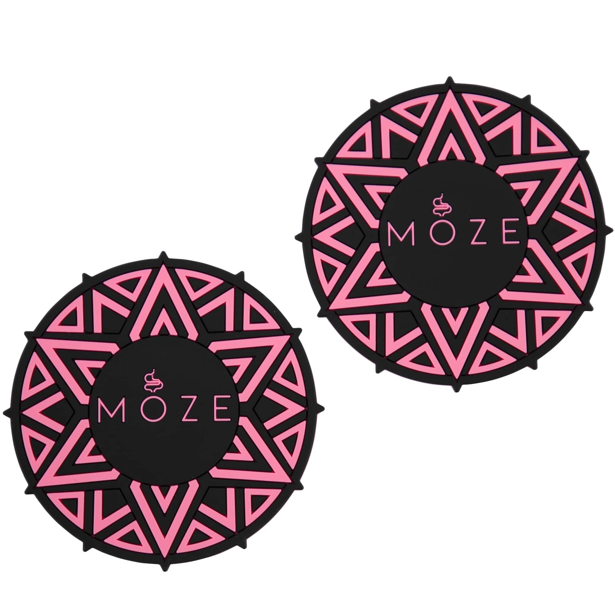 Moze Getränkeuntersetzer 2er Set Pink