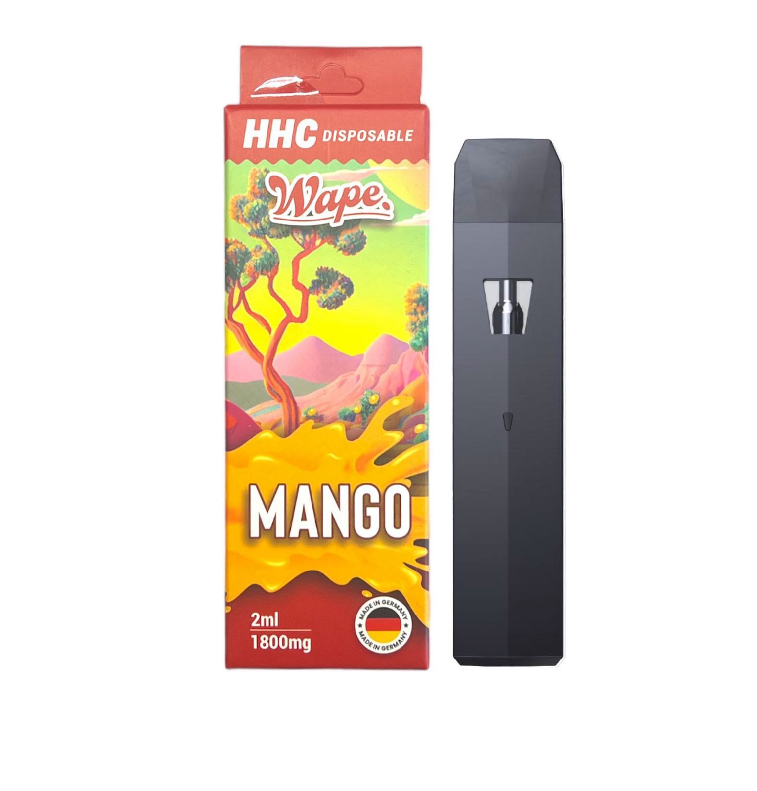 Wape HHC Einwegvape 90% 2ml Mango