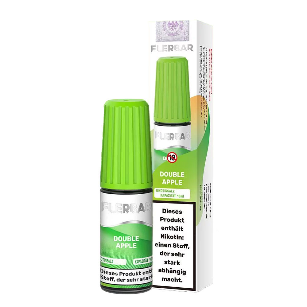 Flerbar Liquid 10ml Double Apple-20mg