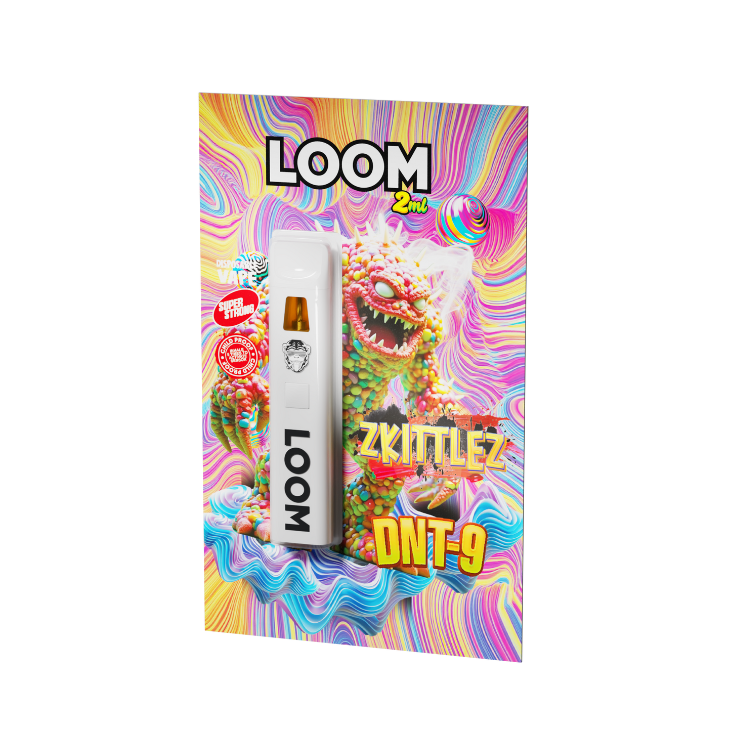 Loom DNT-9 Vape Pen 2ml Zkittles