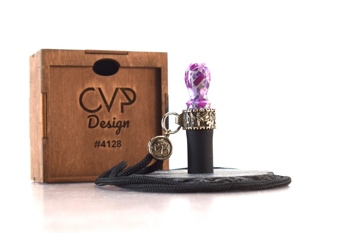 CVP Design Mouth Tip #4128 Purple Sparkle CVP Design Mouth Tip #4128 Purple Sparkle