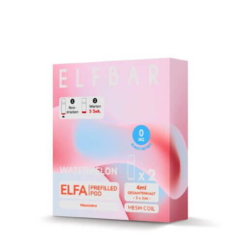 Elfbar Elfa Pods Nikotinfrei Watermelon