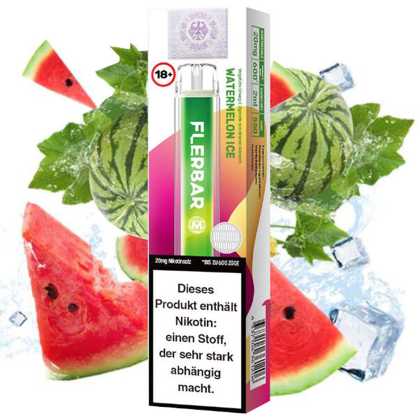 FlerBar Einwegvape Watermelon Ice FlerBar Einwegvape