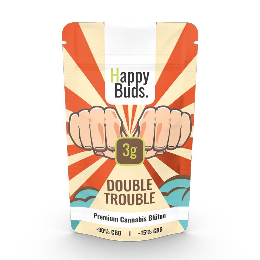 Happy Buds Double Trouble 1g