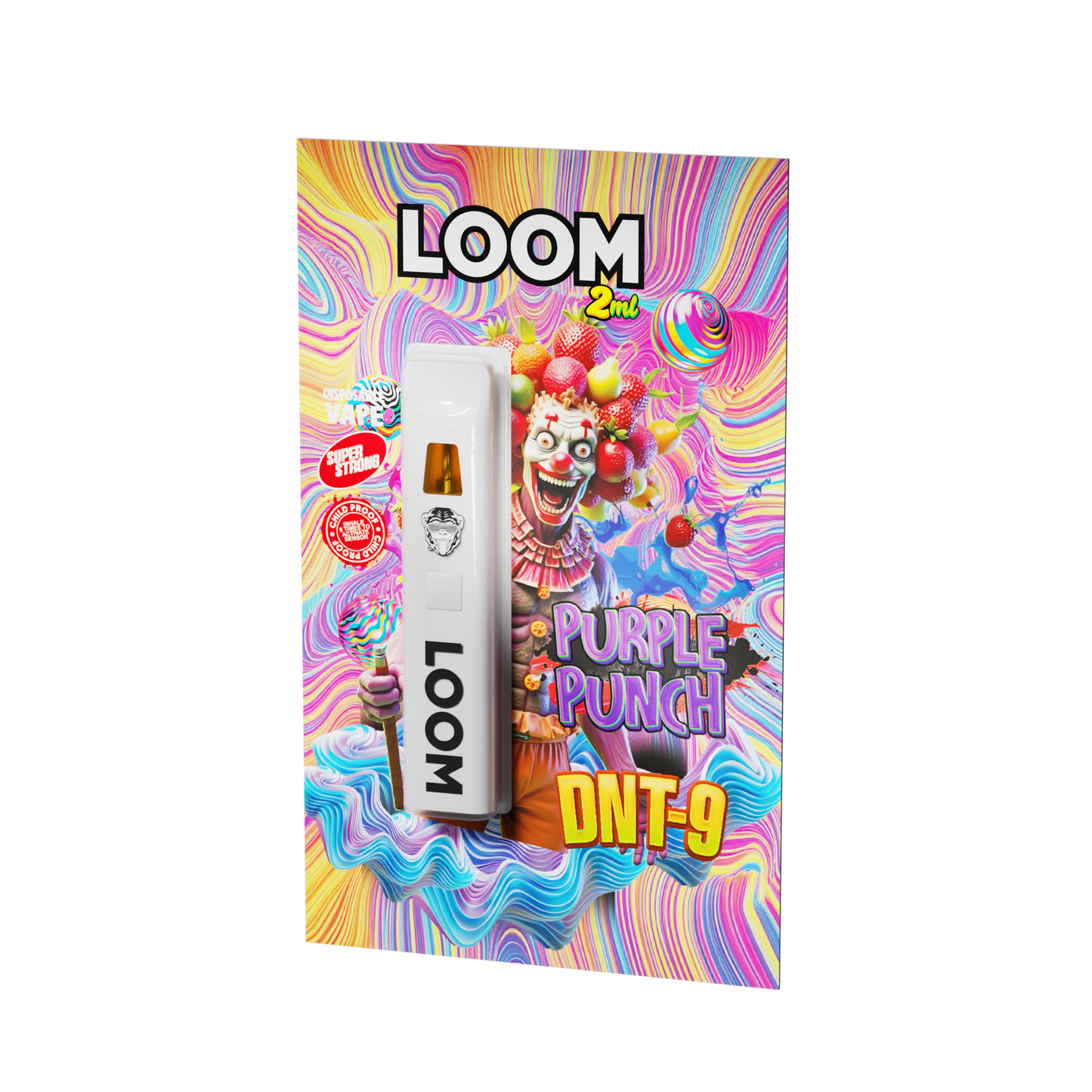 Loom DNT-9 Vape Pen 2ml Purple Punch