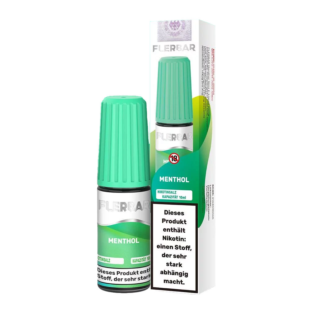Flerbar Liquid 10ml Menthol-20mg