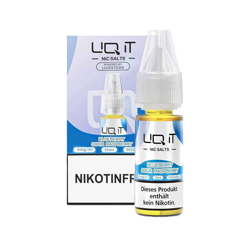 Lovestick Nicsalt LIQ IT Blueberry Sour Rasp-0mg/ml