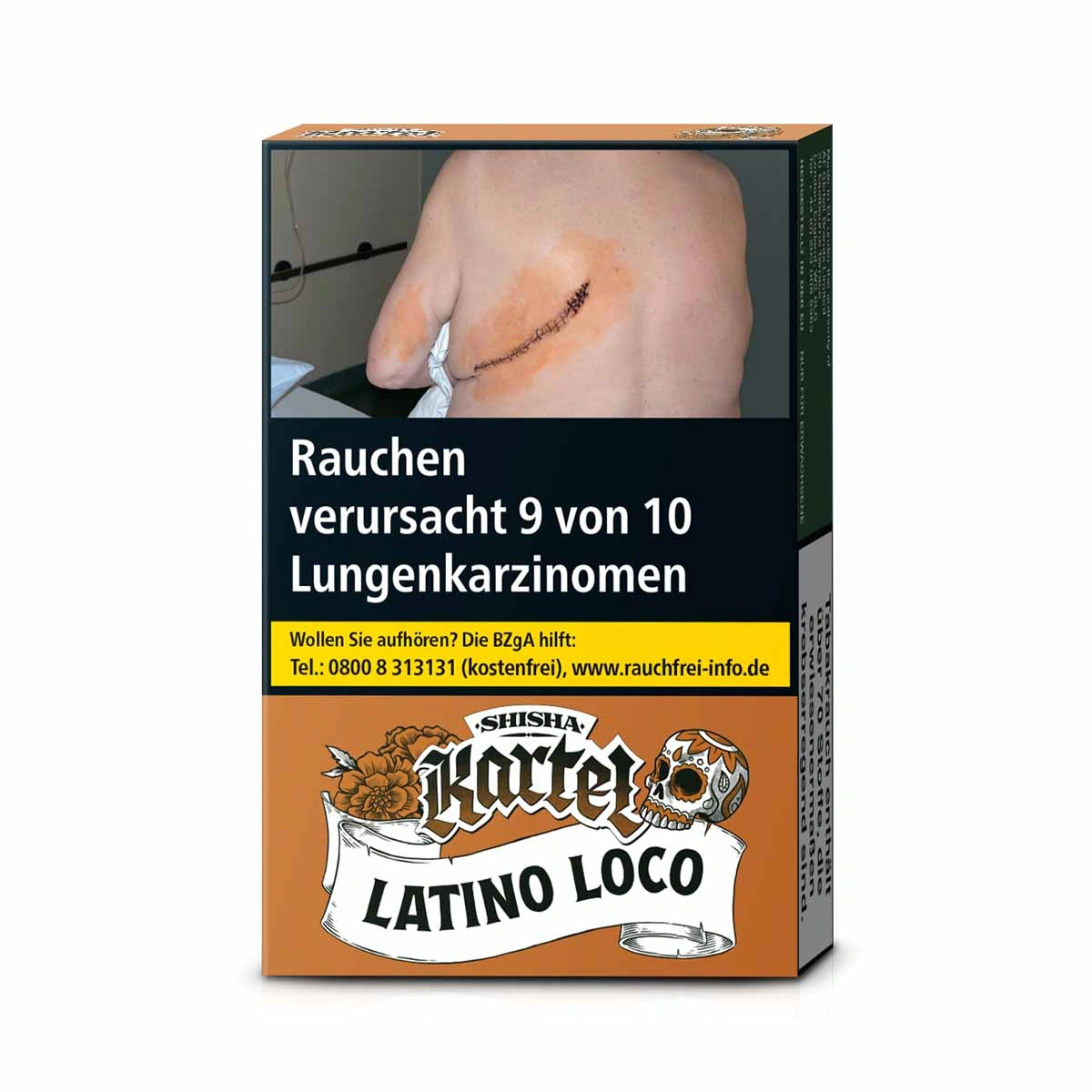 Shisha Kartel Tabak 25g Latino Loco