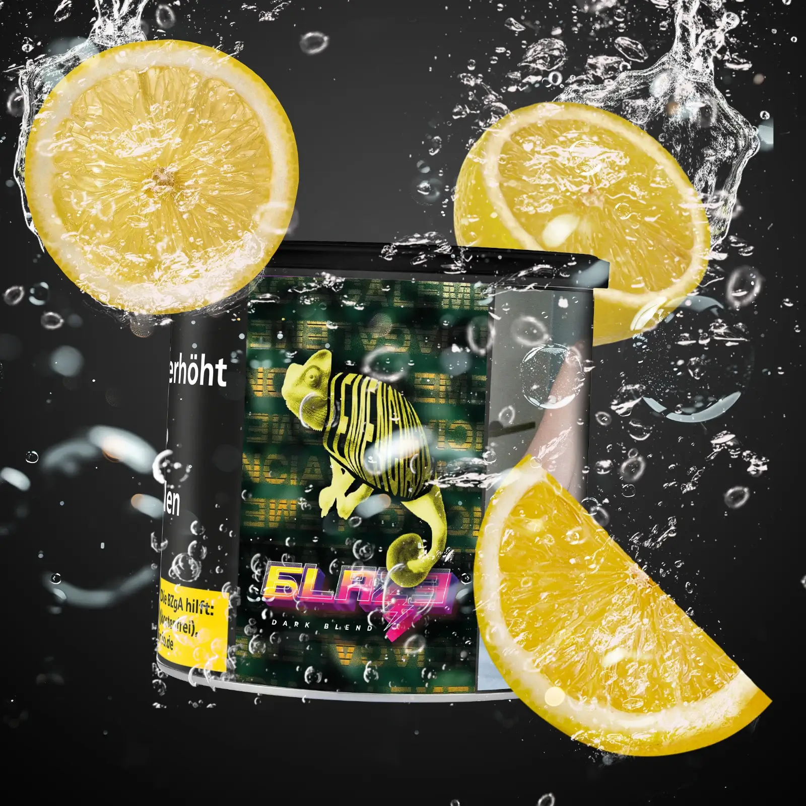 Blaze Shisha Tabak 200g Black Lemenciaga