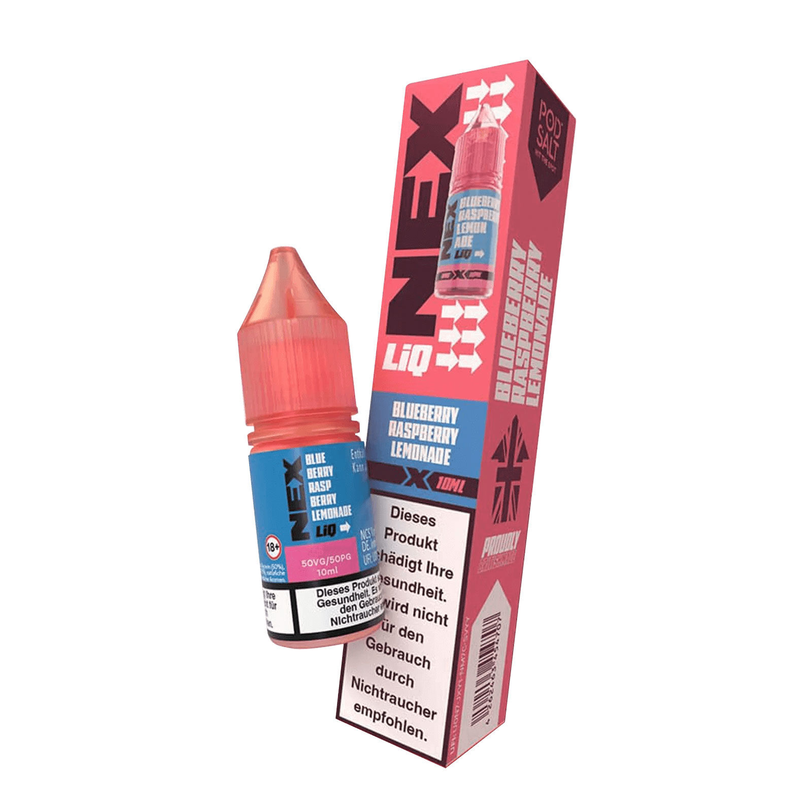 Nexliq Liquid 10 ml Nikotinsalz Blueberry Raspberry Lemonade-20mg