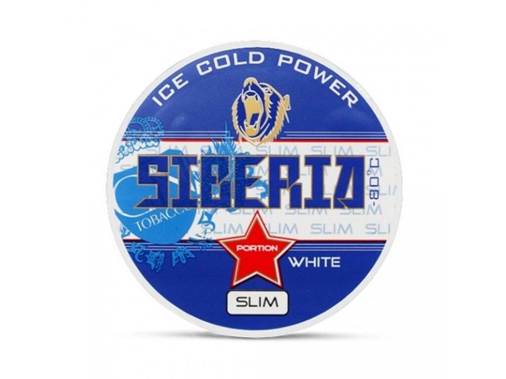 Siberia Snus Extremely Blue White Slim
