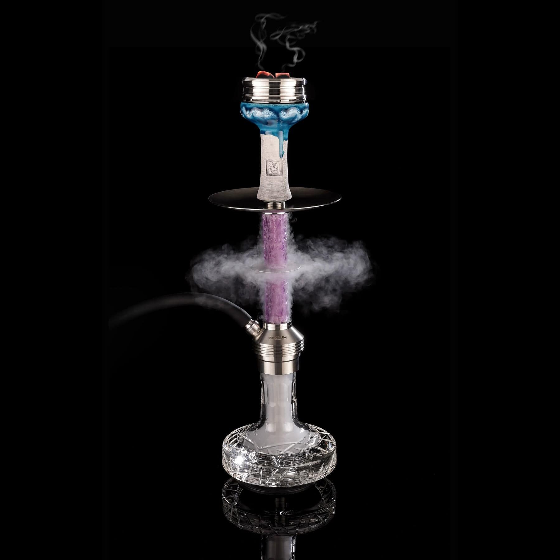 Magnum Shisha Drip Purple Almaz Sleeve Frozen