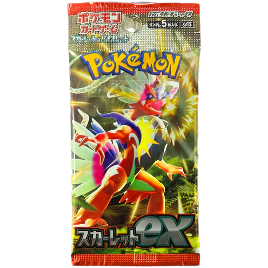 Pokemon Scarlet Ex Booster