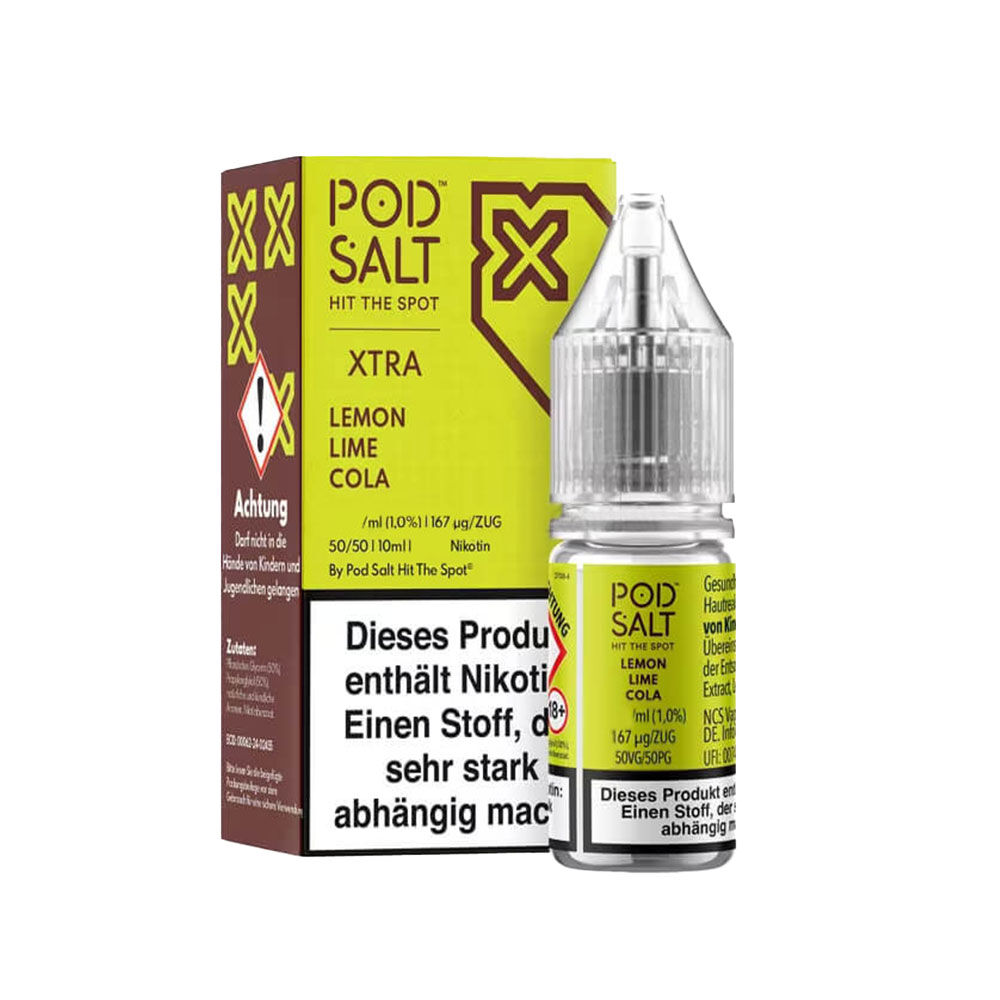 Pod Salt Nikotinsalz 10ml PX Lemon Lime Cola-10 mg