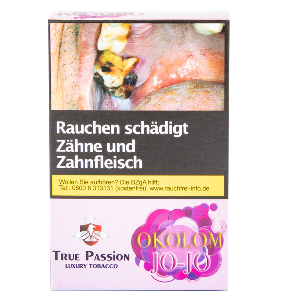 True Passion Tabak 20g Okolom Jojo True Passion Tabak 20g
