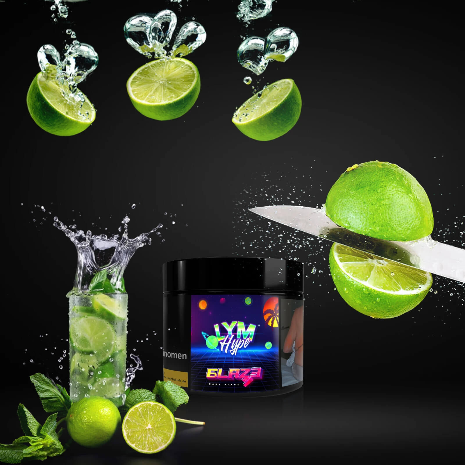 Blaze Dark Leaf 25g Lyme Hype Blaze Dark Leaf 25g Lyme Hype