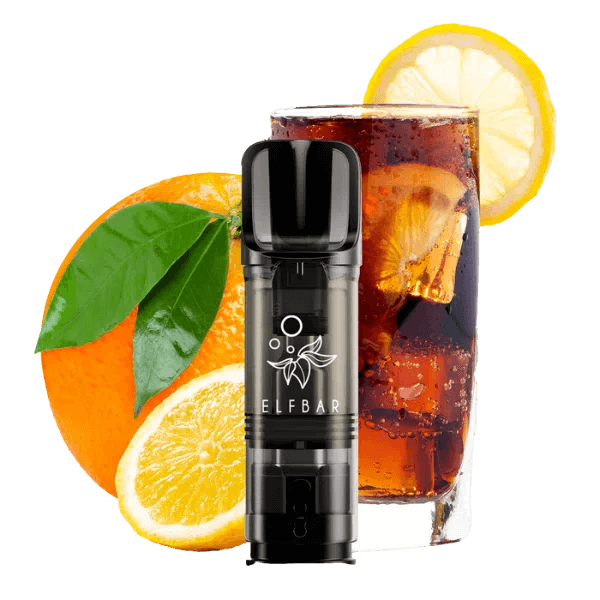 Elfbar Elfa Pods 2 Stück Cola Orange Elfbar Elfa Pods 2 Stück Cola Orange
