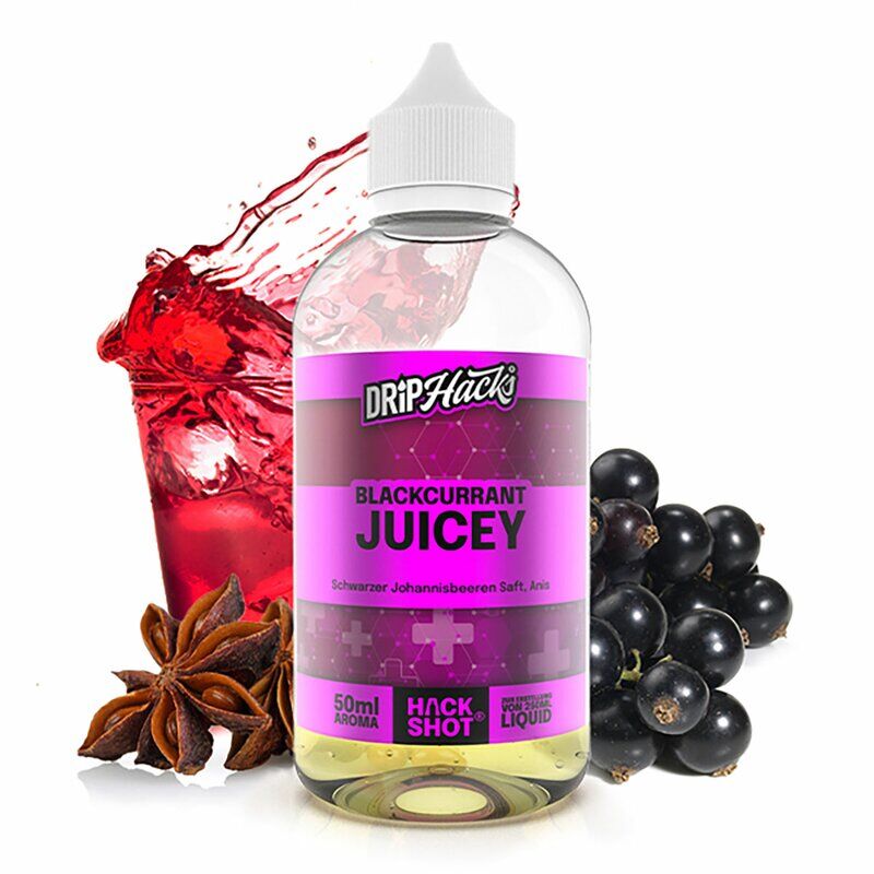 Drip Hacks 50ml (Longfill) Aroma Blackcurrant Juicey Drip Hacks 50ml (Longfill) Aroma