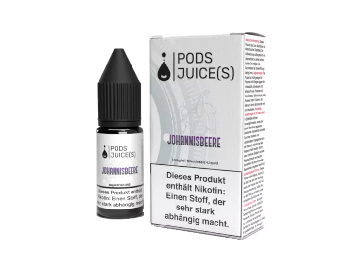 Pods Juice(s) 10ml Johannisbeere 3 mg/ml Pods Juice(s) 10ml