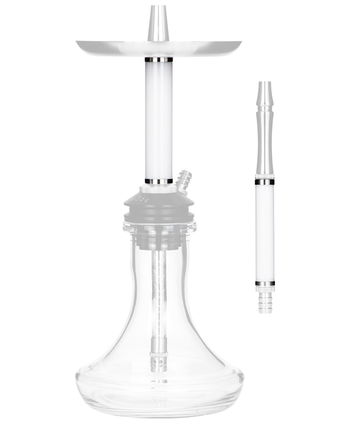 Moze Breeze Two Acryl Sleeve Set Snow White