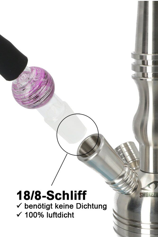 AO Glasanschluss Tiger 18/8 Pink AO Glasanschluss Tiger 18/8 Pink