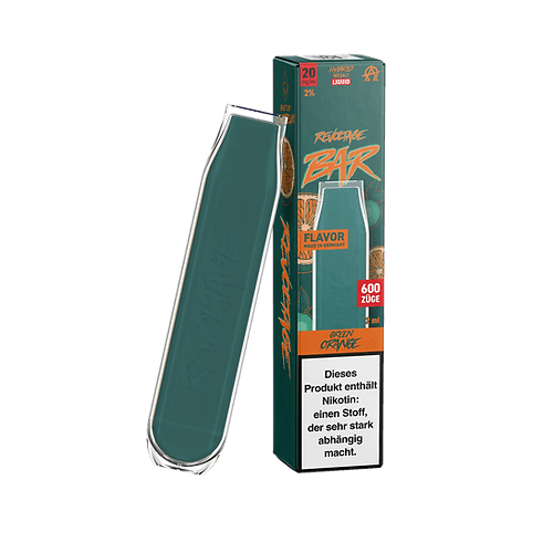 Revoltage Einweg Vape mit Nikotin Green Orange Revoltage Einweg Vape mit Nikotin Green Orange
