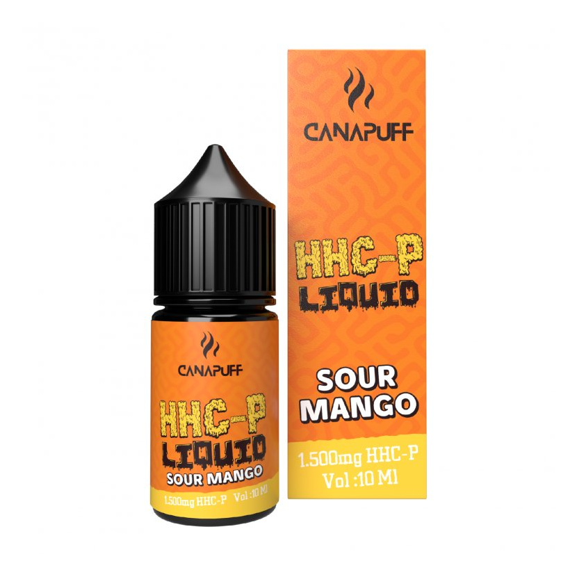 CanaPuff HHC-P Liquid 10ml 1500mg Sour Mango